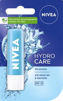 Lūpu balzams Nivea Hydro Care, 4.8 g, -