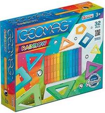 Magnetinis konstruktorius Geomag Rainbow 8842654, 32 vnt.
