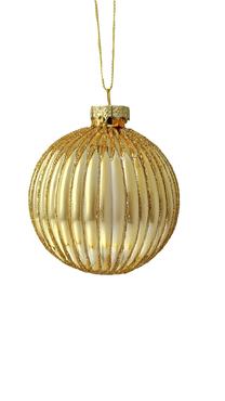 Eglītes rotājums Christmas Touch EBE440965, zelta krās., 10 cm, stikls