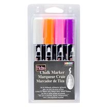 Flomāsteri Marvy Bistro Chalk Marker 480-4B, vienpusējs, 4 gab.