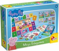 Развивающая игра Lisciani Peppa Pig Mega Edugames, многоцветный
