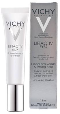 Acu krēms Vichy LiftActiv Eyes Global Anti-Wrinkle & Firming Care, 15 ml, 40+