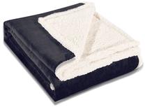 Pledas DecoKing Teddy, juodas, 150 cm x 200 cm