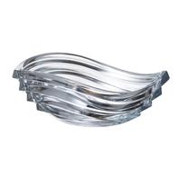 Serviravimo dubuo Bohemia Royal Crystal Wave, Ø 30 cm, skaidri sp., krištolas