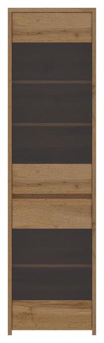 Vitrina Tahoe TA-08, ąžuolo sp., 57 cm x 40 cm x 210 cm