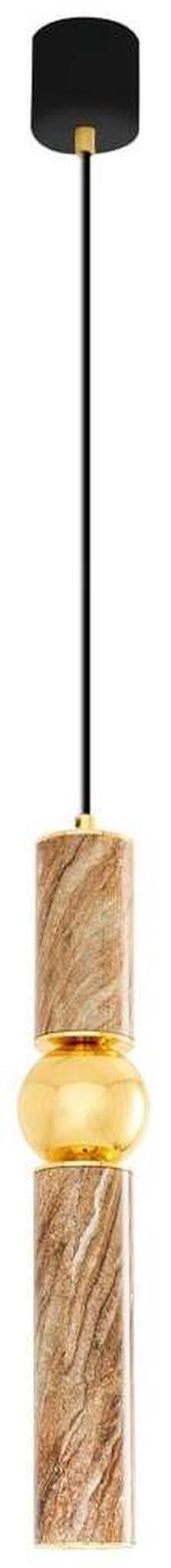 Valgusti rippuv Opviq Coffee L1219 414LRC1219, GU10, 1 x 5 W, pruun v./kuldne v. / must v.