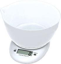 Elektroninės virtuvinės svarstyklės Omega 43147, balta sp.