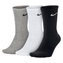Спортивные носки Nike Cushion Crew, синий цв./белый цв./серый цв., 38-42, 6 шт.