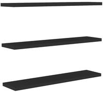 Sieninė lentyna Kalune Design Boss 835PUQ1657, antracito sp., 1.8 cm x 60 cm x 14.5 cm