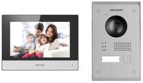 Домофон Hikvision Villa Two Wire Kit DS-KIS703-P, серый цв.