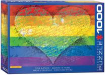 Dėlionė Eurographics Love & Pride 6000-5542, 67.6 cm x 48.9 cm, 1000 vnt., įvairių spalvų
