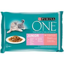 Mitrā kaķu barība Purina One, vistas gaļa, 0.085 kg x 4 gab.