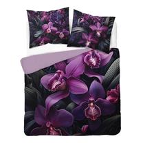 Gultas veļas komplekts SJC-231, violeta krās./grafīta krās., 70 x 80 cm, 160 x 200 cm
