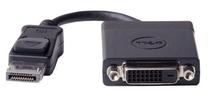 Адаптер Dell DP - DVI 470-ABEO Display port male, DVI female, черный цв.