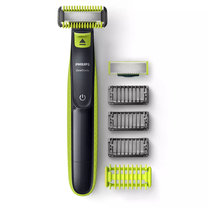 Barzdaskutė Philips OneBlade QP2620/20, ni-mh, žalia sp./pilka sp.