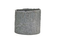 Gėlių vazonas Domoletti Y17D16B, spw, Ø 15 cm, pilka sp.