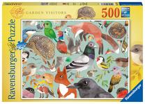 Пазл Ravensburger Garden Guests, 49 см x 36 см, 500 шт., многоцветный
