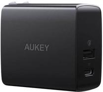 Telefono įkroviklis Aukey, USB Type C/USB/AC/DC