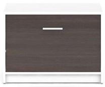 Batų dėžė Nepo Plus SFK1K-BI/WE, ruda/balta, 70 cm x 34 cm x 50 cm