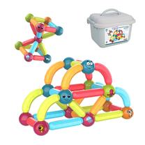 Magnetinis konstruktorius Woopie KD114520, 52 vnt., įvairių spalvų