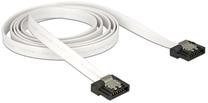 Laidas Delock, SATA 7-pin male, 1 m, balta sp.