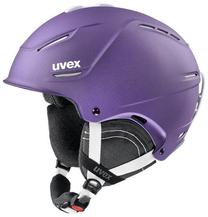 Slēpošanas ķivere Uvex, violeta krās., 55-59 cm