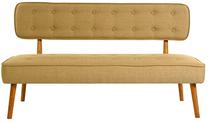 Sofa Hanah Home Westwood Loveseat 2-Seat, ruda sp., 140 x 64 cm x 78 cm