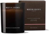Žvakė, aromatinė Molton Brown Delicious Rhubarb & Rose Signature, 30 - 40 h, 190 g, ruda sp.