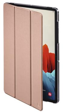 Planšetdatora vāciņš Hama Fold Clear For Samsung Galaxy Tab S7, rozā krās., 11"