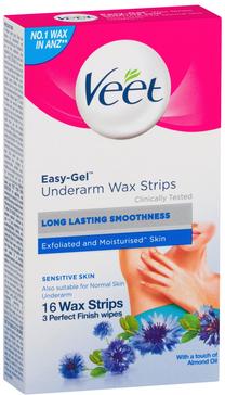 Depiliacinės juostelės Veet Easy-Gel, 16 vnt.
