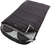 Miegmaišis Outwell Camper Lux Double, juoda sp./pilka sp., 235 cm
