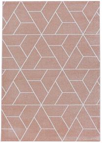 Ковер комнатные Ayyildiz Efor Geometric 3715, розовый цв., 150 см x 80 см