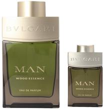 Kvapusis vanduo, rinkinys Bvlgari Man Wood Essence, 115 ml, 2 vnt.