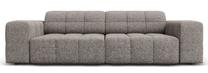 Sofa Micadoni Home Jennifer MIC_3S_140_F1_JENNIFER6, pilka sp., 204 x 102 cm x 70 cm