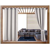 Pavėsinės užuolaidos ZMOF-01, 150 cm x 220 cm, smėlio ruda sp.