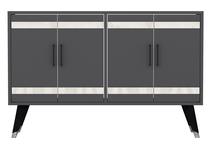 Komoda Kalune Design Ýlda 327ODS1133, antracito sp., 80 cm x 120 cm x 30 cm
