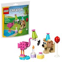Konstruktorius LEGO® Creator Mielas gyvūnų gimtadienio vakarėlis 30715, 64 vnt.