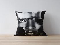Dekoratyvinės pagalvėlės užvalkalas Mioli Decor 1034, juoda sp., 43 cm x 43 cm