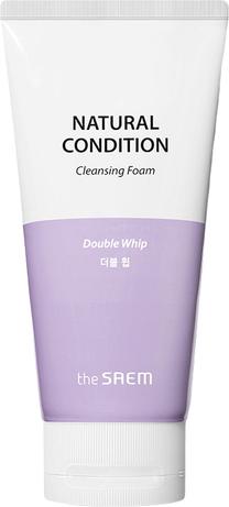 Valomosios veido putos The Saem Natural Condition Double Whip, 150 ml