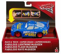 Игрушечная машина Mattel Cars Super Crash Fabulous Lightning McQueen DYW42