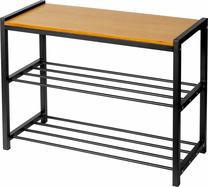 Batų lentyna Brunbeste BB-3424, ruda sp./juoda sp., 30 cm x 61 cm x 47.5 cm