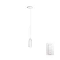 Šviestuvas kabinamas Philips Hue Devote Hue 915005665201, E27, 1 x 9.5 W, balta sp. / balta sp.