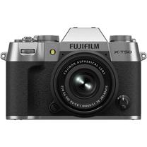 Beveidroninis fotoaparatas Fujifilm X-T50 + 15-45mm, sidabro sp./juoda sp.