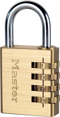 Навесной замок Masterlock 604EURD, золотой цв., 40 мм