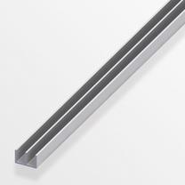 Alumīnija profils, alumīnijs, 1000 mm x 15 mm x 6 mm
