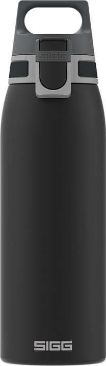 Ūdens pudele Sigg Shield One 8992.80, melna krās., nerūsējošais tērauds, 1 l
