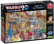 Pusle Jumbo Wasgij Blight At The Museum, 49 cm x 68 cm, 1000 tk, mitmevärviline