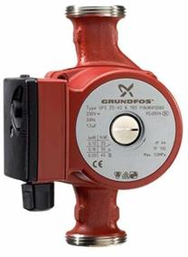 Cirkulācijas sūknis Grundfos UPS 25-40 N 180, 25 - 45 W
