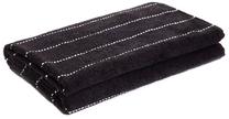 Vannas dvielis Homla Strape Basic 213411, melna krās., 130 cm x 70 cm