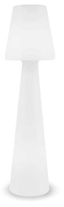 Brīvi stāvošs āra gaismeklis New Garden Lola 165 Battery, 1.5W, G13, IP65, balta krās., 45 cm x 165 cm